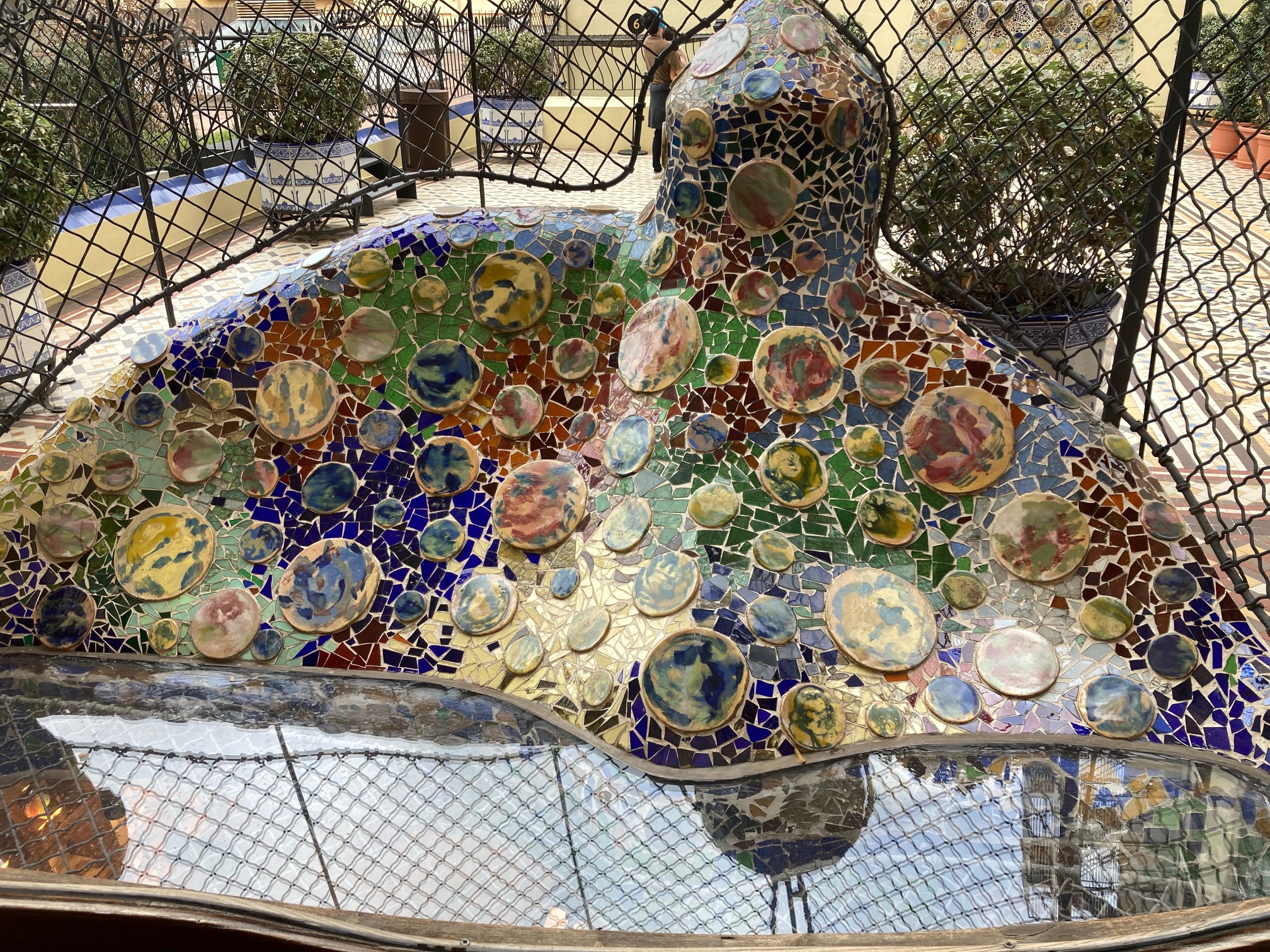 Mosaic at Casa Batlló